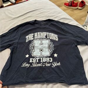 Persaya Navy Graphic Tee